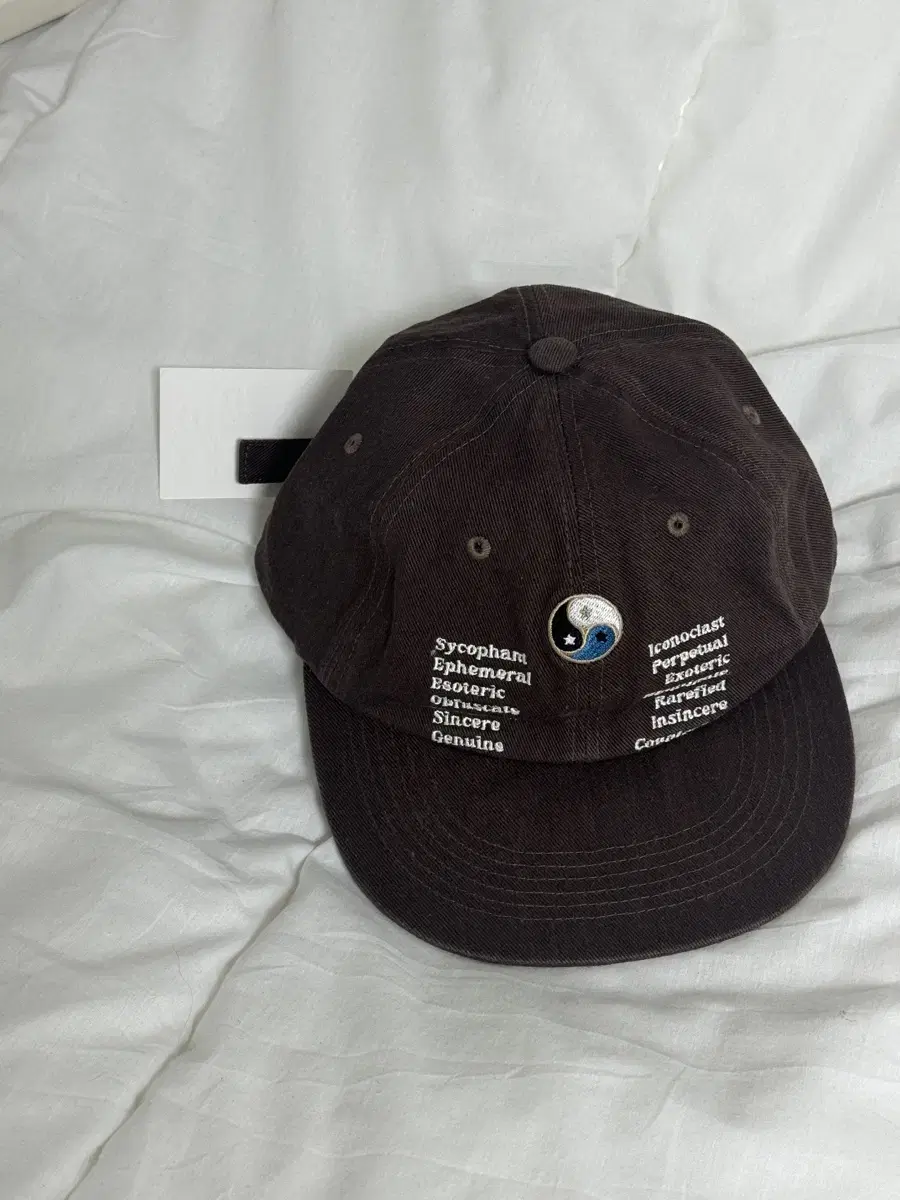 패슬 Yin Yang Washed cap